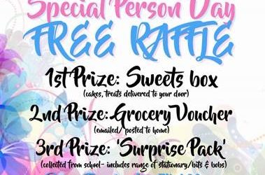 MOTHER’S DAY / SPECIAL PERSON FREE RAFFLE